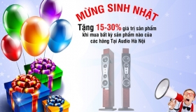 Mừng sinh  nhật - giảm giá từ 15- 30% cho hàng nghìn mặt hàng