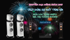 Chương trình khuyến mại mua loa bookshelf tặng ampli