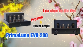 Bộ đôi preamp và power ampli PrimaLuna EVO 200 | AudioHanoiTV 294