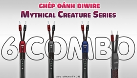 Hướng dẫn ghép đánh Biwire dòng Mythical Creature của AudioQuest | AudioHanoiTV số 298
