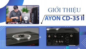 Tận hưởng không gian âm thanh giải trí đỉnh cao cùng đầu CD Player Ayon CD 35ll Standard