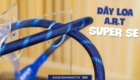 Thực hiện đường truyền âm thanh lý tưởng cùng dây loa A.R.T Super SE | AudioHanoiTV 380