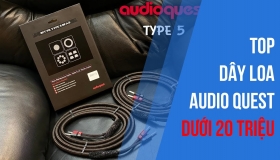 Top 4 mẫu dây loa AudioQuest dưới 20 triệu đồng đáng mua nhất tại Audio Hà Nội
