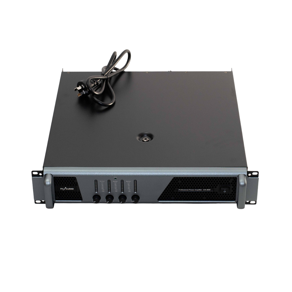 Cục đẩy công suất 4 kênh PA Audio VA-830