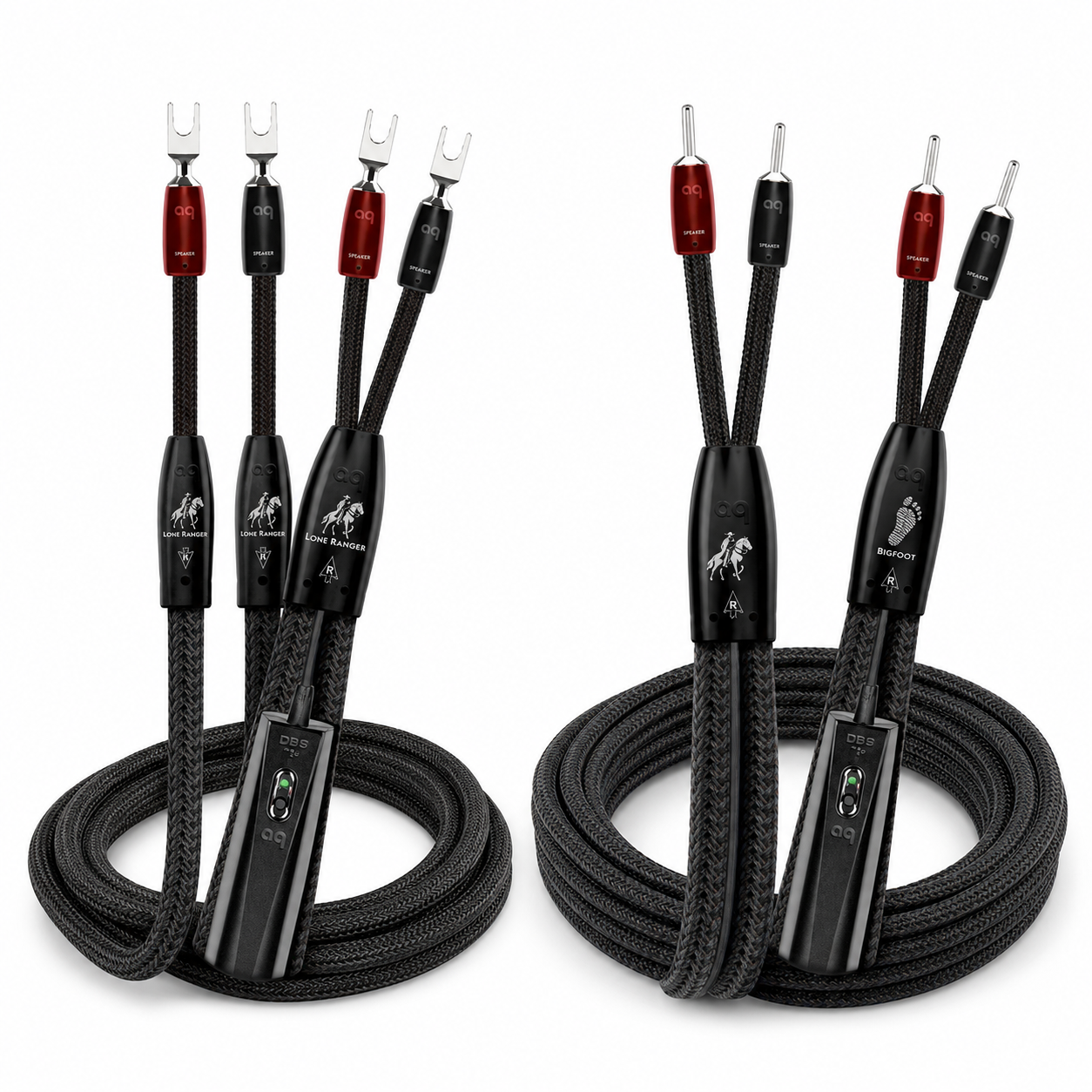 Dây loa AudioQuest Lone Ranger/BigFoot BiWire COMBO