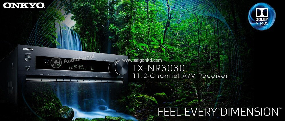 Amply Onkyo TX-NR3030 chat luong