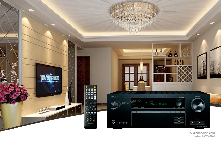 Amply Onkyo TX-SR343 sang trong