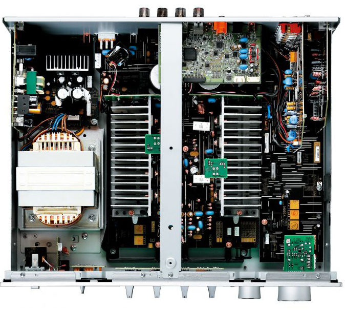 thiet ke mach trong Ampli Yamaha A-S801