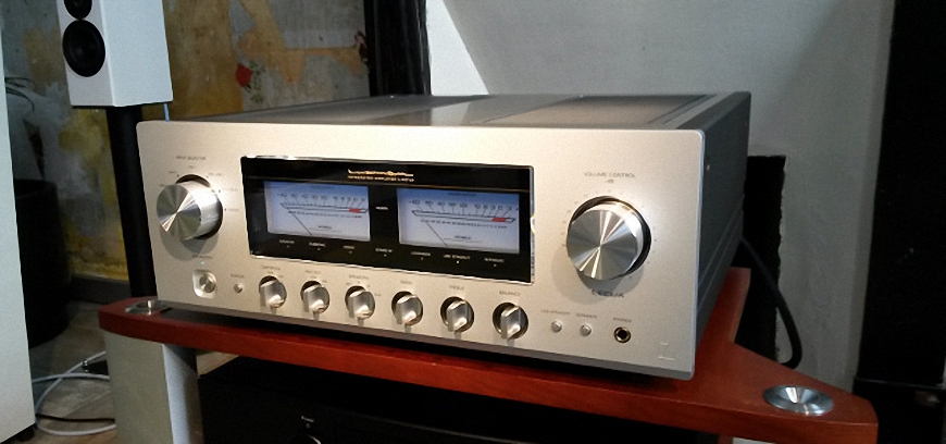 Ampli Luxman L-507UX cho chat am  song dong