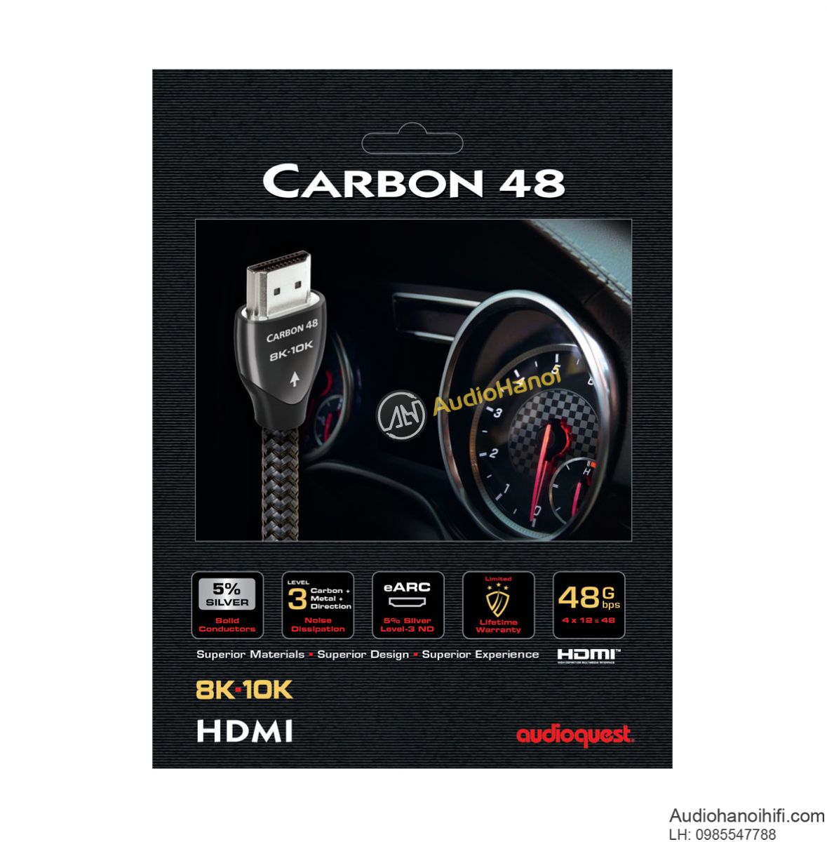 AudioQuest HDMI Carbon 48 hop