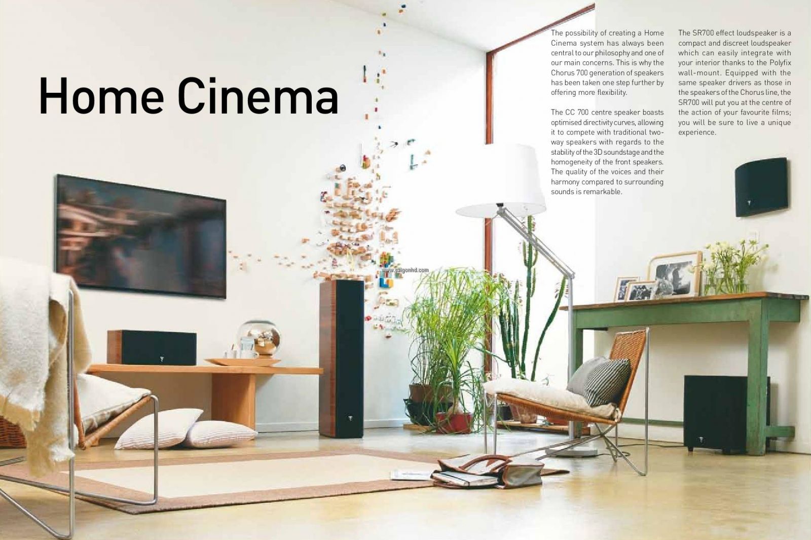 Loa Focal Chorus CC 700 thiet ke tinh te