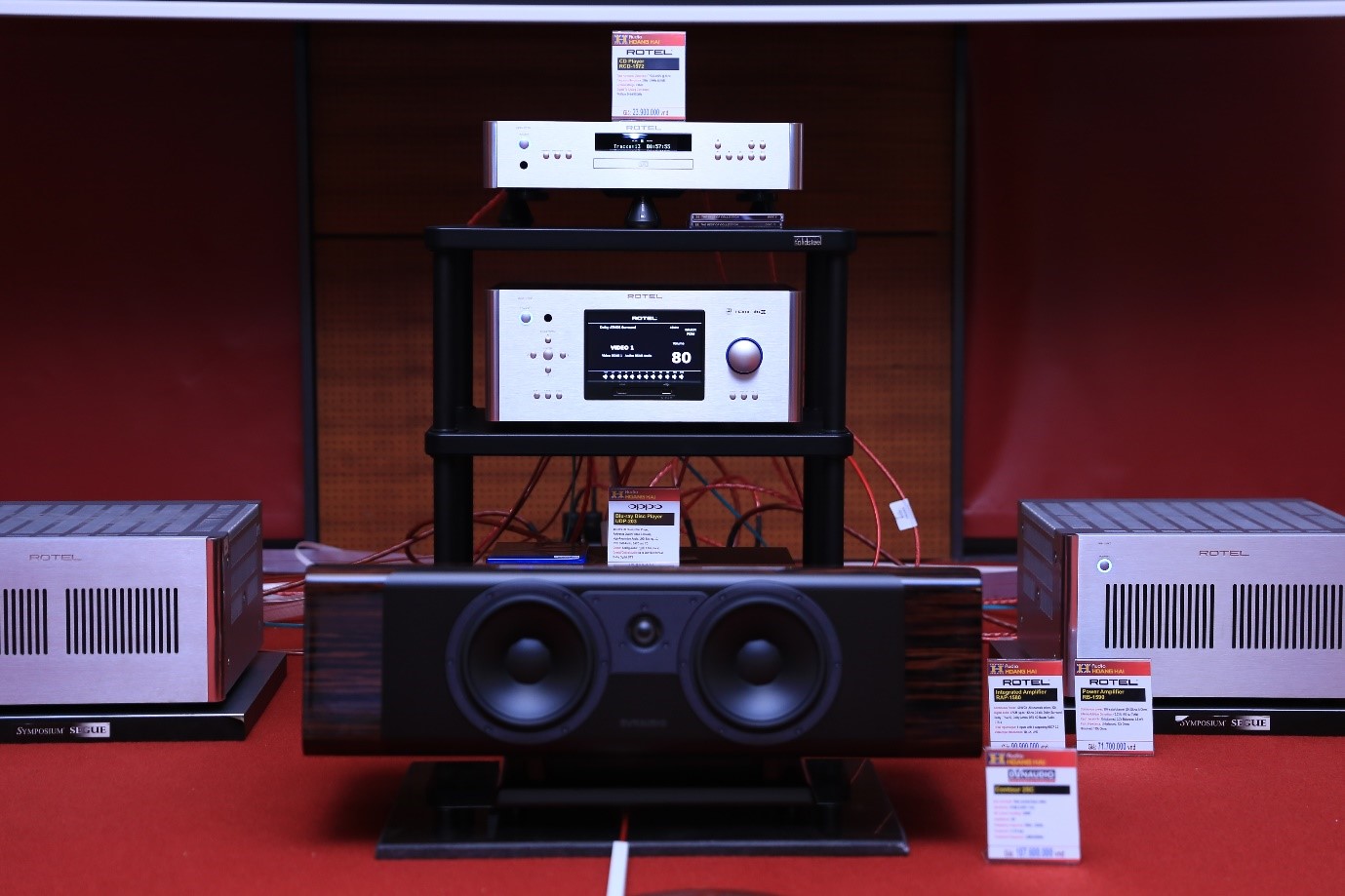 Gian hang trung bay Hoang Hai Audio