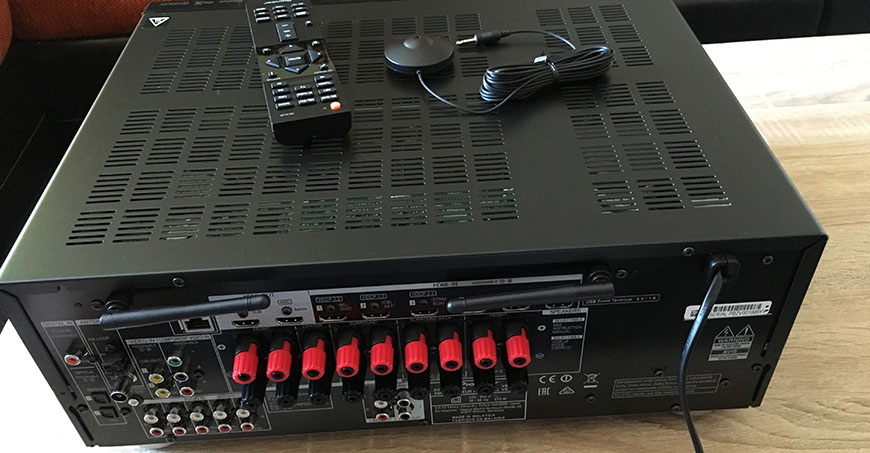 Cac cong ket noi phia sau Amply Pioneer VSX-1131