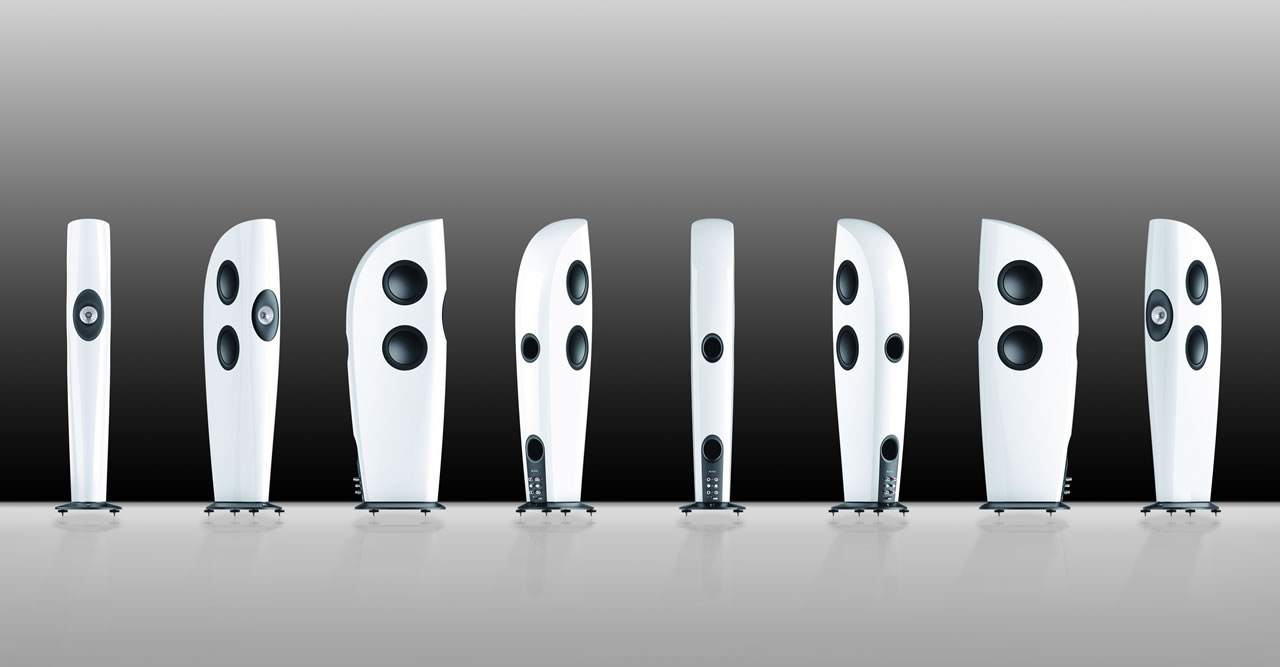 dong loa KEF Blade co hinh thuc an tuong