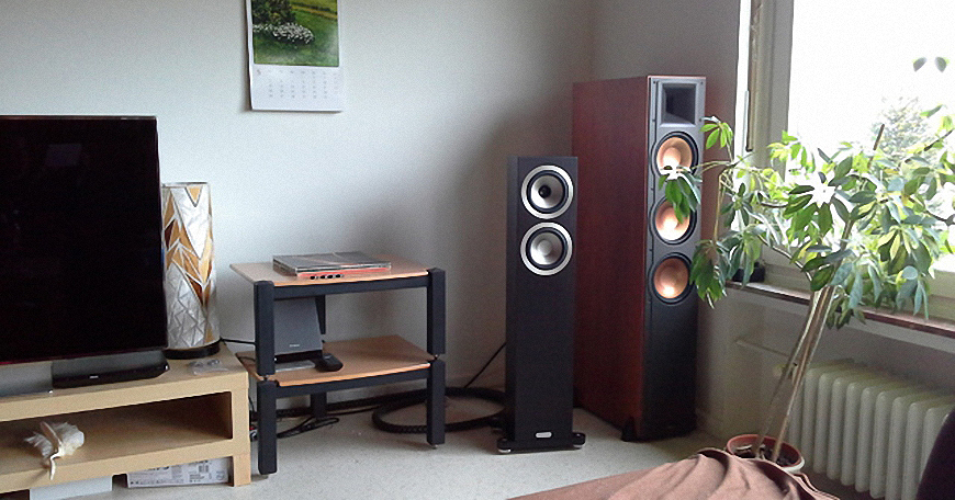 loa Tannoy Precision 6.2 phong cach