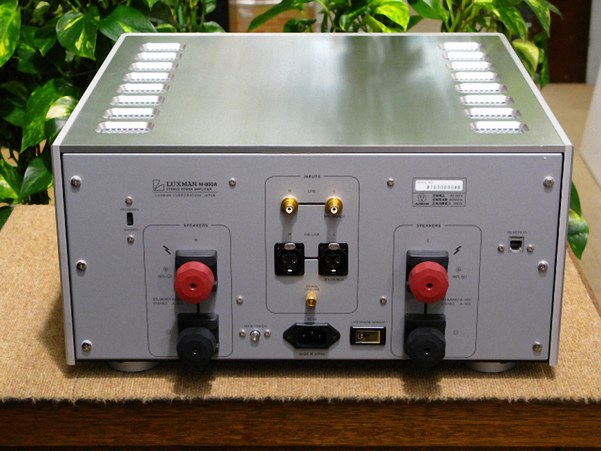 mat sau Power amply Luxman M-800A