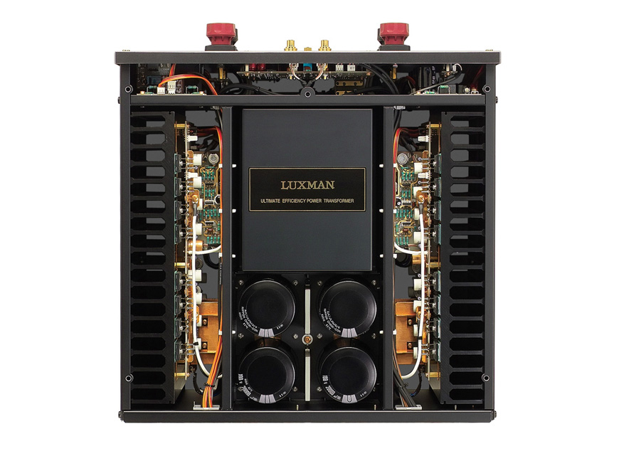thiet ke mach ben trong Power amply Luxman M-800A