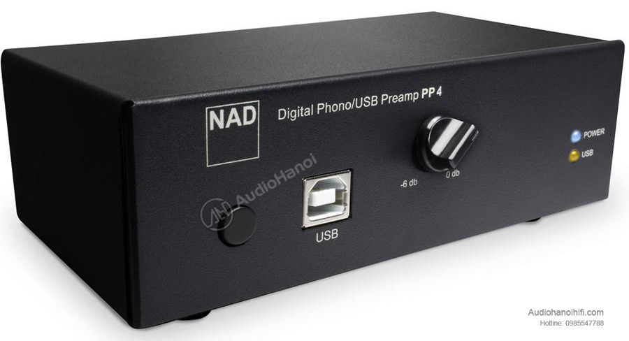 Pre ampli NAD PP 4 Digital Phono USB nho gon