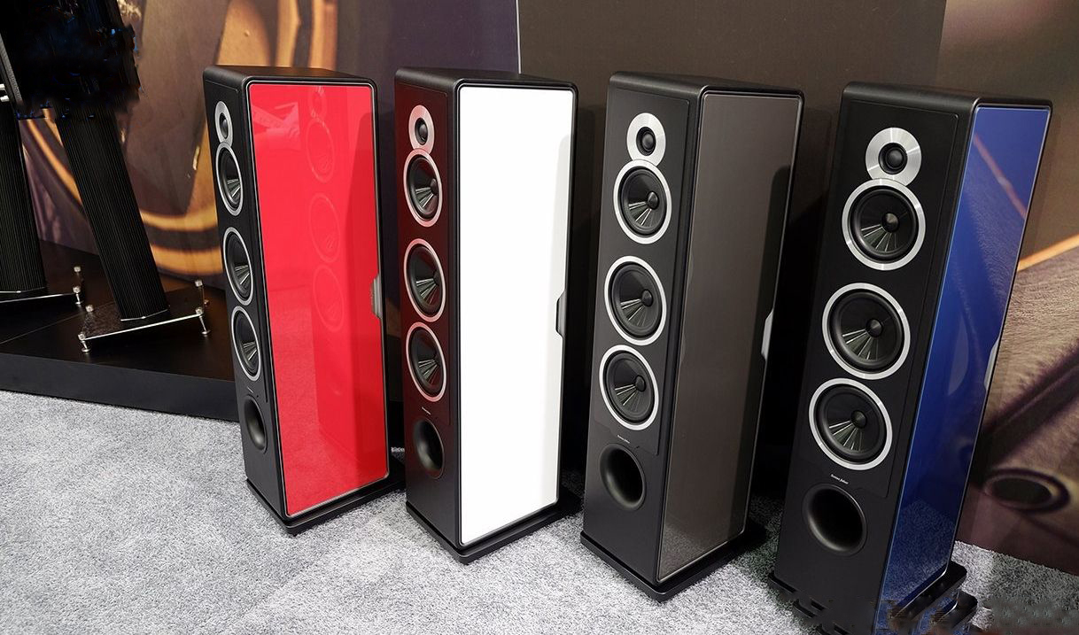 loa Sonus Faber Chameleon T dep long lanh voi nhieu mau sac