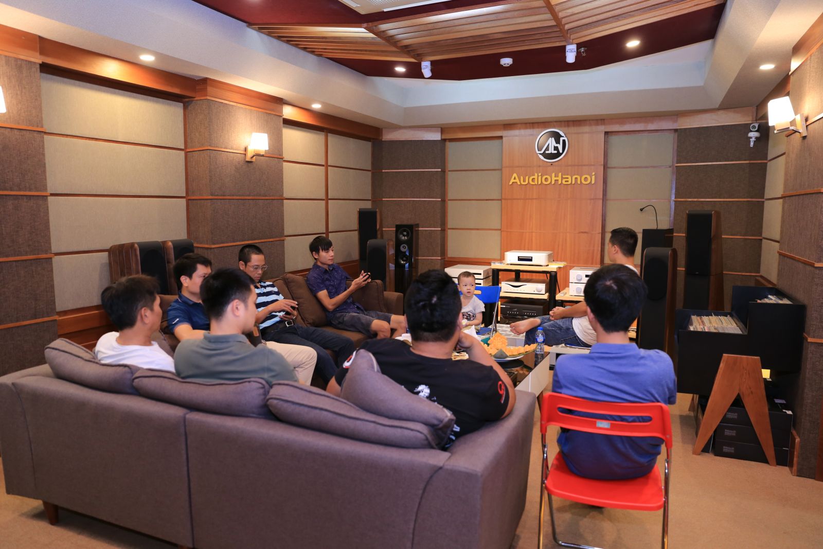 Trai nghiem Test mu day tin hieu trong he thong am thanh dep