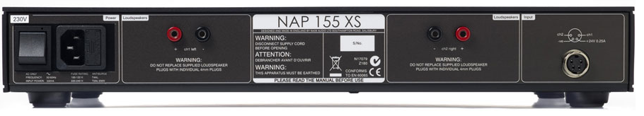 mat sau Power amply Naim NAP 155 XS