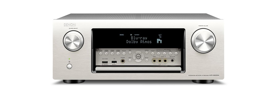 ampli Denon AVR X6200WW mau trang