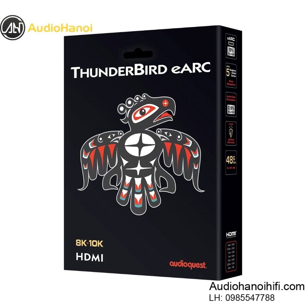 ngoại hình Dây tín hiệu AudioQuest HDMI ThunderBird eARC Priority 48