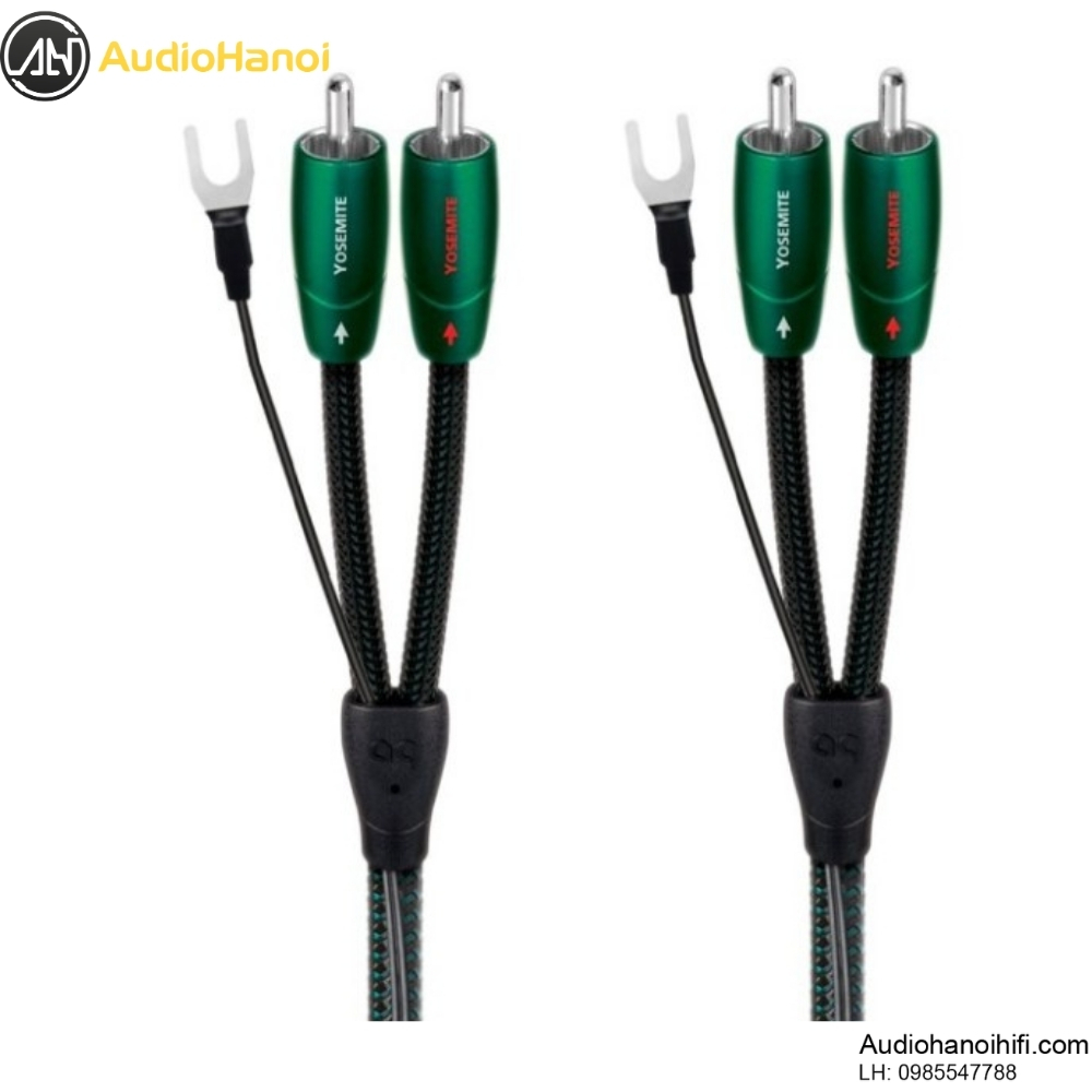 Dây tín hiệu AudioQuest Yosemite Turntable cho mâm đĩa than cao cấp.