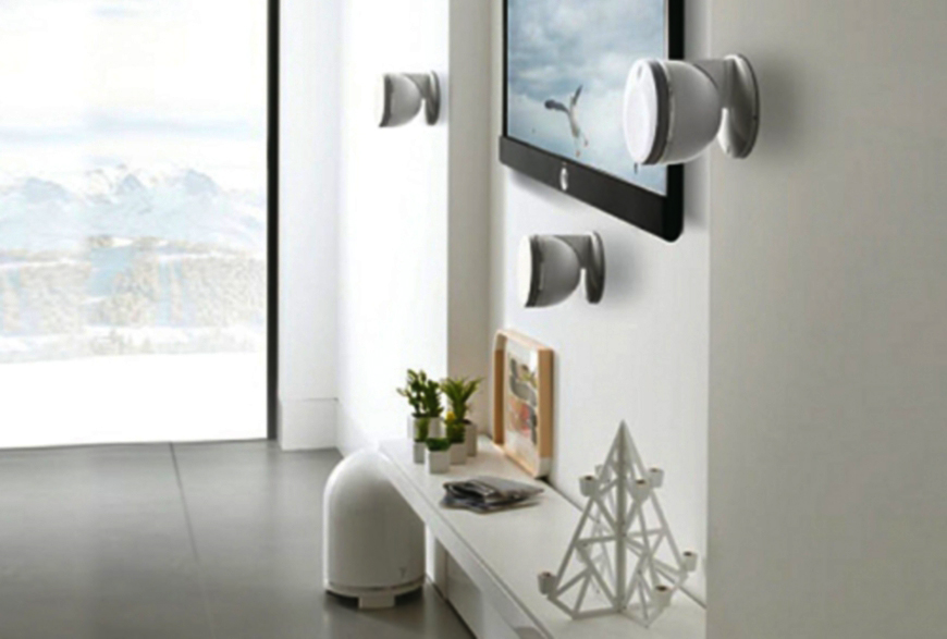 Loa Dôme subwoofer white