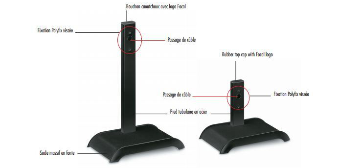 chan loa Focal Hop Stand va bop stand