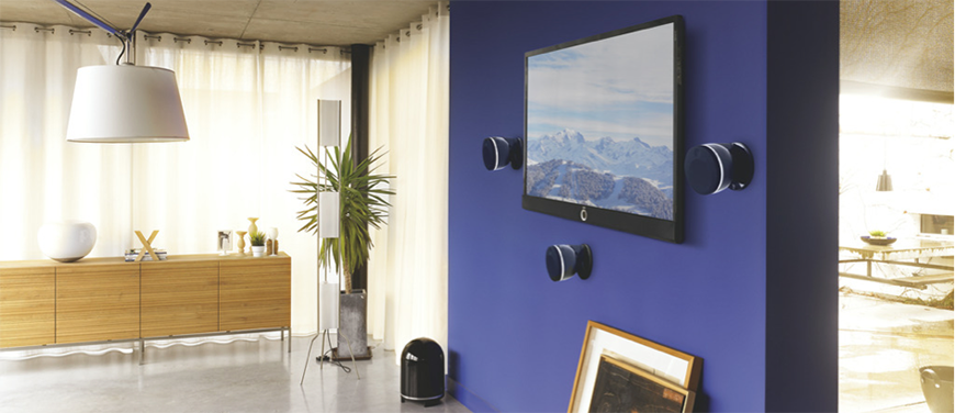 Loa Dôme subwoofer dat vi tri linh hoat