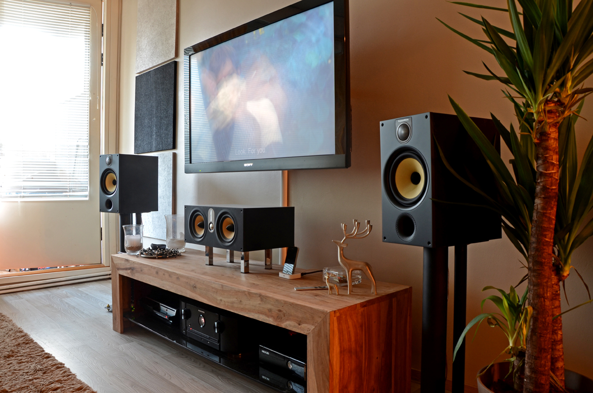 loa b&w 685 s2 trong bo dan xem phim