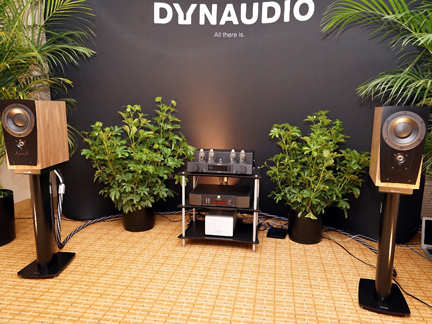 Loa Dynaudio Contour S 1.4 LE trong khong gian sang trong