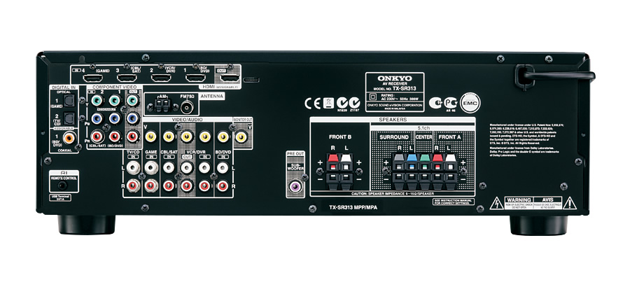 Amply Onkyo TX-SR313 gia thanh tot