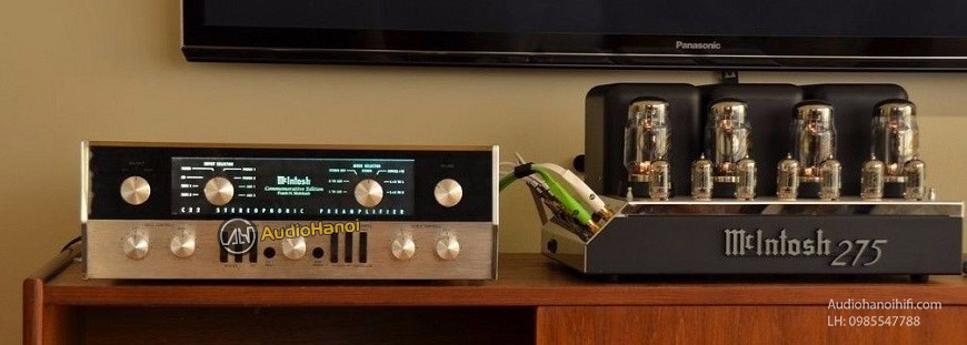 mat truoc Power ampli McIntosh MC275