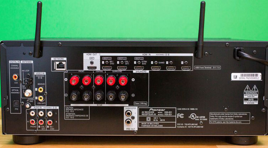 Mat sau Amply Pioneer VSX-831