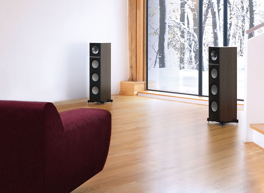 loa KEF Q900 phu hop moi khong gian