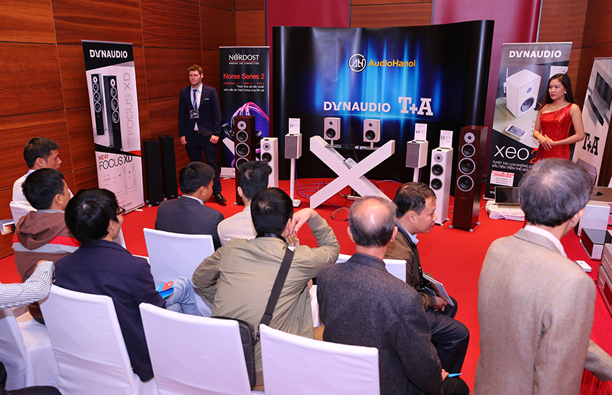 gian phong dynaudio cua audiohanoi